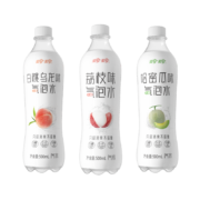 临期品：珍珍 荔枝白桃哈密瓜气泡水 500ml*3瓶