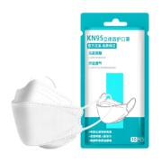 17号10点、限1000件、聚划算百亿补贴：全霸 3D立体柳叶型 一次性KN95防护口罩 10只
