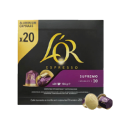 PLUS会员：L'OR 苏帕摩 咖啡胶囊 20粒*4件+凑单