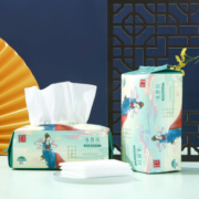 净颜符 棉柔巾 80抽（20*20cm）加厚*4件