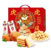 盼盼 钱兔似锦休闲食品大礼包 1258g