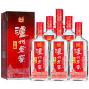 泸州老窖 畅享中国60年 头曲 55度 625ml *6瓶 整箱装 大容量  浓香型白酒