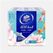概率券、京喜app：维达（Vinda）超韧莓莓手帕纸 18包