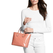 Michael Michael Kors 迈克·科尔斯 Jodie 小号老花轻便大容量托特包35F1G2JT3C
