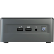 英特尔（Intel）NUC12WSHi5华尔街峡谷迷你小电脑主机 （i5-1240P/准系统/7*24h/创作办公会议娱乐）