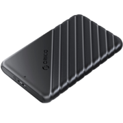 奥睿科（ORICO）移动硬盘盒2.5英寸USB3.0 SATA串口台式机笔记本外置盒固态机械SSD硬盘盒子 黑25PW1
