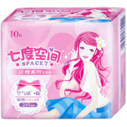 七度空间优雅系列卫生巾姨妈巾组合装 日用棉柔245mm 10片