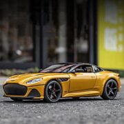 LINENG 砺能玩具 1:22阿斯顿马丁DBS合金模型 送车牌号定制