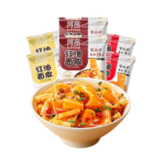 需抢券、京东特价APP： 阿宽红油面皮（麻酱味）120g*10件