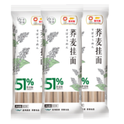 京东特价APP、需抢券：金龙鱼 51优+荞麦挂面600g*3袋