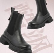 ST&SAT 星期六 女士厚底切尔西靴 SS24116469
