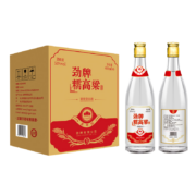 PLUS会员：劲牌 黄盖糯高粱 三年陈酿 53度 清香型白酒 480ml*6瓶 整箱装