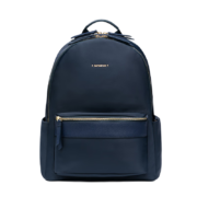 Samsonite/新秀丽双肩包电脑包女背包书包商务旅行包休闲日韩风TQ4 海军蓝
