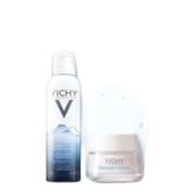 88VIP：VICHY 薇姿 温泉补水保湿套装（喷雾150ml+水活霜15ml）+凑单品