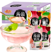 概率券、京喜app：千丝 蒟蒻果冻 整箱500g 魔芋布丁