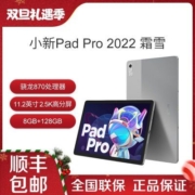 联想小新Pad Pro 2022 11.2英寸骁龙870影音办公学习游戏平板霜雪