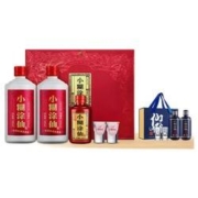 小糊涂仙 福禄双喜 52%vol 浓香型白酒 485ml*2瓶+典藏100ml 礼盒装 赠仙酿小酒礼盒 52%vol 200ml*2瓶