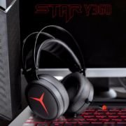 联想（Lenovo） 拯救者Star Y360 游戏耳机 头戴式电脑耳麦 专业电竞耳机 黑色169元