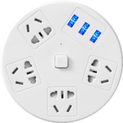 誉煌 方型一转多插座带 USB