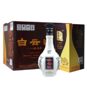 白云边 八眼泉酒  浓酱兼香型白酒 53度 500ml*6瓶 整箱装 【年货送礼】