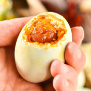 咸香味正！开元亚弟 海鸭蛋北海咸蛋烤鸭蛋 10枚（60-70g) 礼盒装
