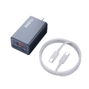 努比亚 65W氮化镓GaN pro充电器套装35W/20W苹果iphone14/13promaxPD快充头华为macbook笔记本100W数据线蓝