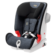 宝得适（BRITAX）儿童安全座椅9个月-12岁三重固定汽车isofix接口百变骑士II精致蓝