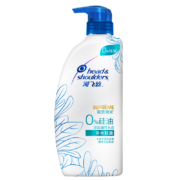 海飞丝洗发水致美无硅油洗发水去屑去油洗发水450ml 蓬松清香型