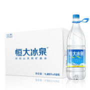 EVERGRANDE SPRING 恒大冰泉 饮用天然弱碱性矿泉水 1250ml*12瓶