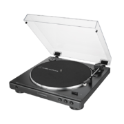 铁三角 AT-LP60X BK 自动皮带传动唱盘 黑胶唱机唱片机复古唱片机留声机