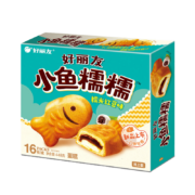好丽友 orion 小鱼糯糯 派 糕点 16枚 448g