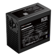 游戏悍将 熊猫AK700 额定700W 铜牌电源 台式机电脑电源（80PLUS/智能温控/全电压/长背线/扁平线）