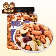 京东特价APP: 憨豆熊 每日坚果 混合坚果 500g 罐装