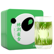 川红 茶叶绿茶雀舌口粮茶 大袋装100g