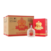 金六福 五星 浓香型白酒 45度 450ml*6瓶 整箱装（五粮液股份）
