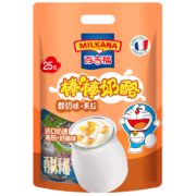 百吉福（MILKANA） 棒棒奶酪儿童奶酪棒 酸奶味+黄桃椰果果粒 500g/25支装