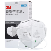 3M口罩  KN95防尘防雾霾防PM2.5防飞沫 颗粒物防护口罩 yzl新老包装随机发货 9502+N95盒装【针织头戴50只非独立装】