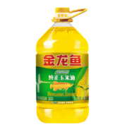 金龙鱼 食用油 非转基因 压榨 一级 纯正玉米油4L（新老包装随机发货）