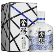 沱牌舍得 舍得酒 艺术舍得 致敬中法系列 蓝鼎 52度 500ml 浓香型白酒