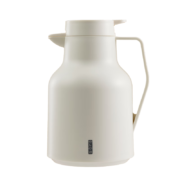 京东京造 温显款家用保温壶1.5L 灰豆绿 大容量玻璃红胆镀银智能温度显示精包装防碎裂开热水暖水瓶非不锈钢