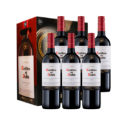 红魔鬼Casillero del Diablo赤霞珠干红葡萄酒 750ml*6瓶整箱装 智利进口红酒