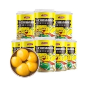 限区域、88VIP：林家铺子 糖水黄桃罐头 食品425g*8罐*3件