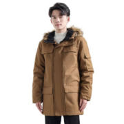 C&A 西雅衣家 C＆A 加绒连帽 棉服外套