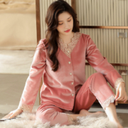 Fiarady 花丛丽影 秋冬金丝绒保暖睡衣套装 男女款可选 多款可选