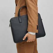 亚马逊销冠！大降￥577！BOSS Hugo Boss 雨果·博斯 Crosstown_S Doc 男士意大利真皮公文包50470478