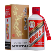 PLUS会员：MOUTAI茅台 贵州茅台2022年飞天茅台 酱香型白酒 53度 200ml（海外版）