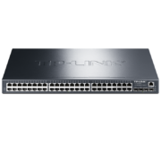 TP-LINK TL-SG5452 48口千兆三层网管型核心交换机 4千兆光纤口