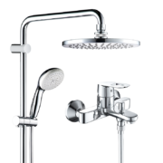 高仪（GROHE） 原装进口淋浴花洒套装200MM纤薄顶喷手持喷头家用卫浴套装