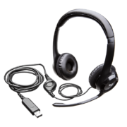 罗技（Logitech）H390 立体声USB耳机 带麦克风话筒 电脑笔记本办公耳麦
