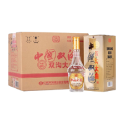 再降价、PLUS会员： 双沟 大曲 名玻 46%vol 浓香型白酒 480ml*6瓶 整箱装